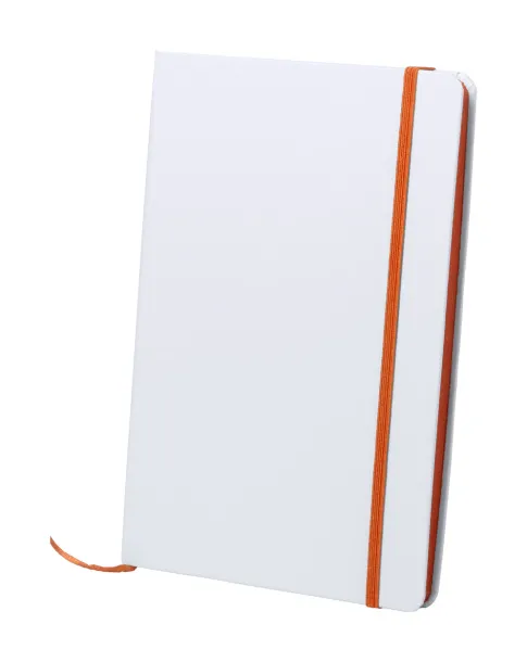 Pendula notebook Orange White