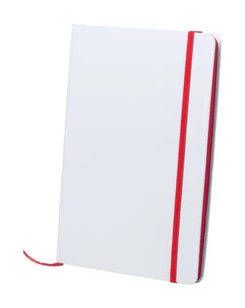 Pendula A5 notebook Red White