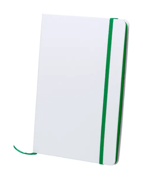 Pendula notebook Green White