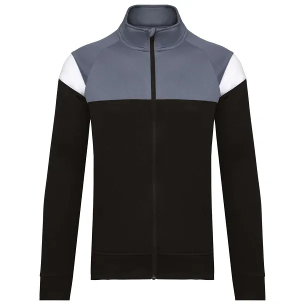  Trenirka gornji dio s patentom na ovratnik - Proact Crna Sporty Grey