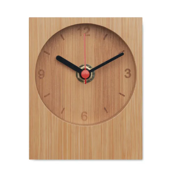 CLAMBU Bamboo table clock Wood