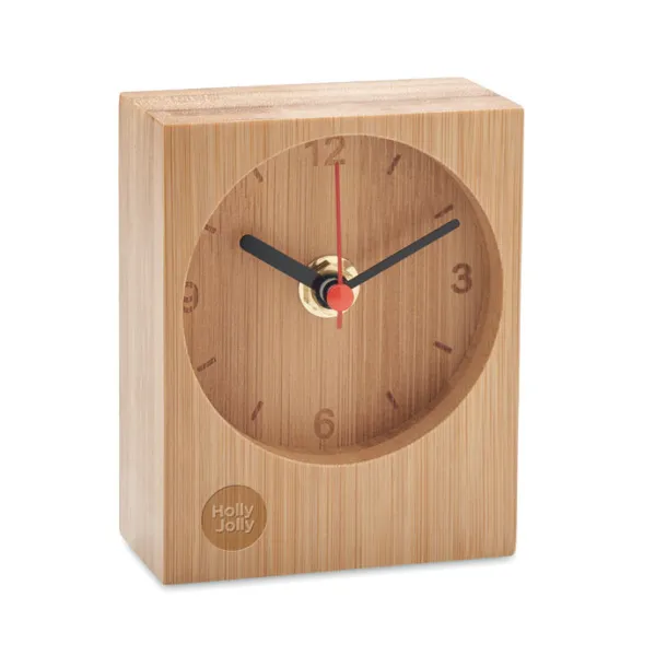 CLAMBU Bamboo table clock Wood