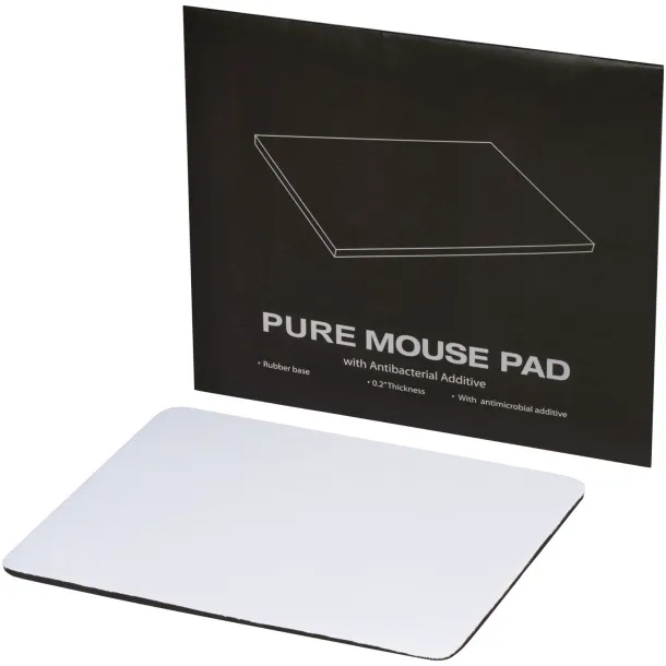 Pure mouse pad with antibacterial additive - Avenue White