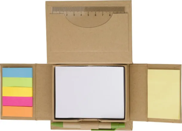 GLENN Cardboard memo holder light green