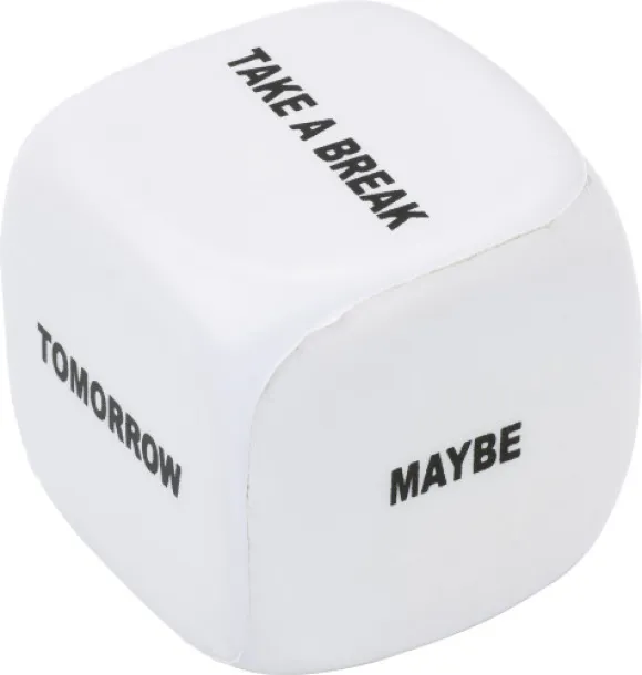  PU foam dice Nestor Bijela