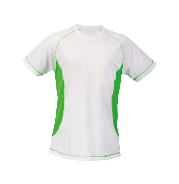 Combi sport T-shirt Green White