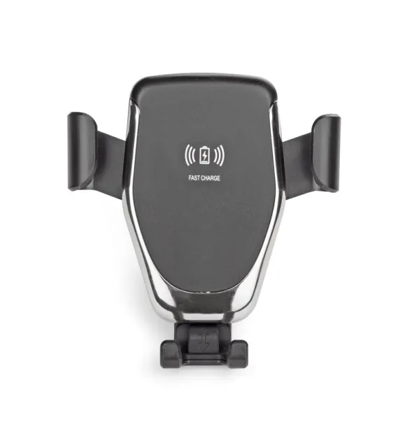 GARI Car phone holder with wireless charger Black