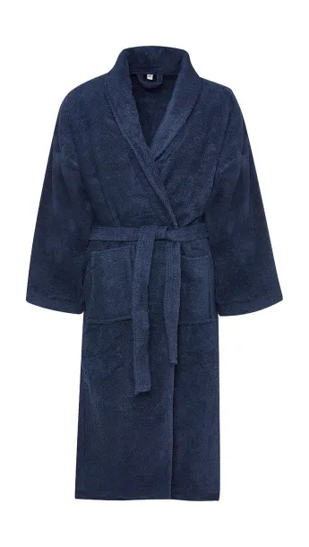  Geneva Bath Robe - SG Accessories - TOWELS Navy