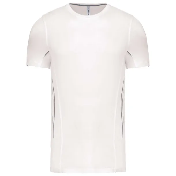  MEN'S SHORT-SLEEVED SPORTS T-SHIRT - Proact White Light Grey