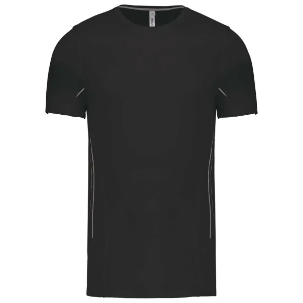  MEN'S SHORT-SLEEVED SPORTS T-SHIRT - Proact Black Light Grey