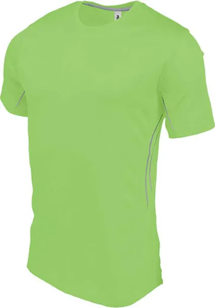  MEN'S SHORT-SLEEVED SPORTS T-SHIRT - Proact Lime Light Grey