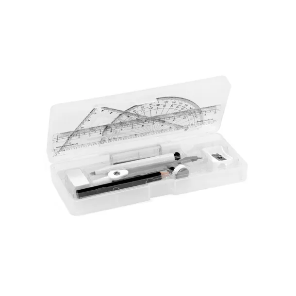 PITAGORAS School geometry set White