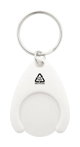 Neppy RABS trolley coin keyring White