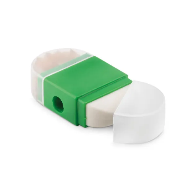 GOMA2 Sharpener and eraser Green