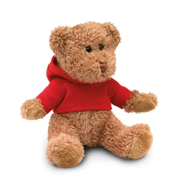 JOHNNY Teddy bear plus with t-shirt Red