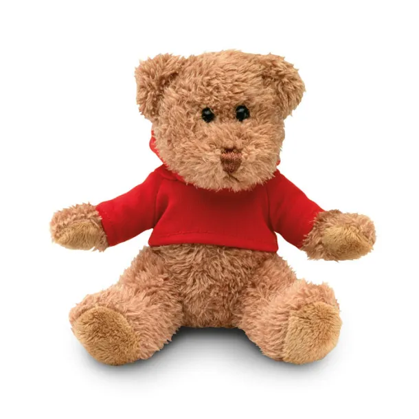 JOHNNY Teddy bear plus with t-shirt Red