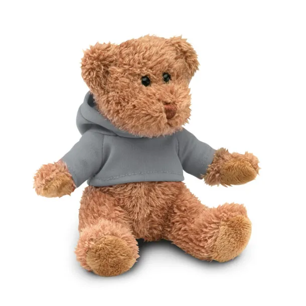 JOHNNY Teddy bear plus with t-shirt Grey