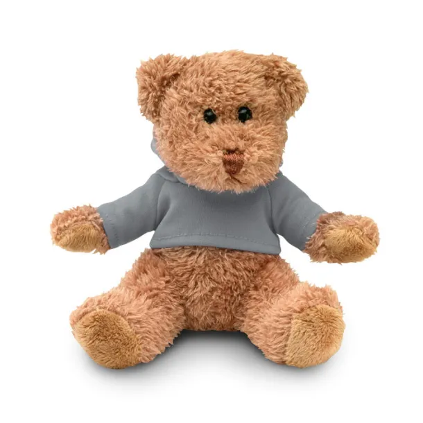 JOHNNY Teddy bear plus with t-shirt Grey