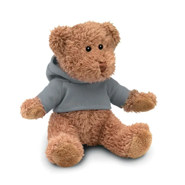 JOHNNY Teddy bear plus with t-shirt Grey