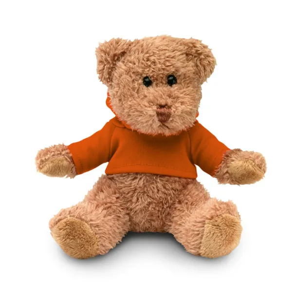 JOHNNY Teddy bear plus with t-shirt Orange