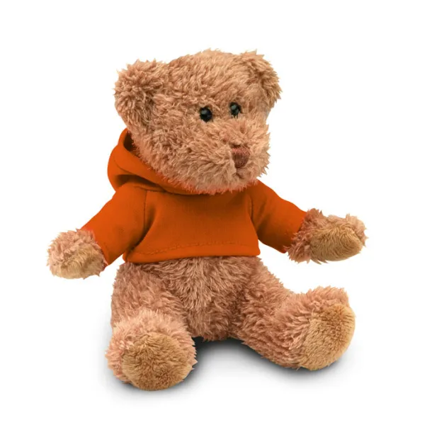 JOHNNY Teddy bear plus with t-shirt Orange