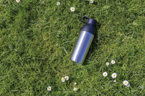  Flow RCS recycled stainless steel vacuum bottle - XD Xclusive Silver 