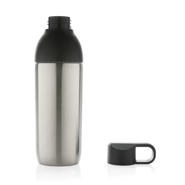  Flow RCS recycled stainless steel vacuum bottle - XD Xclusive Silver 