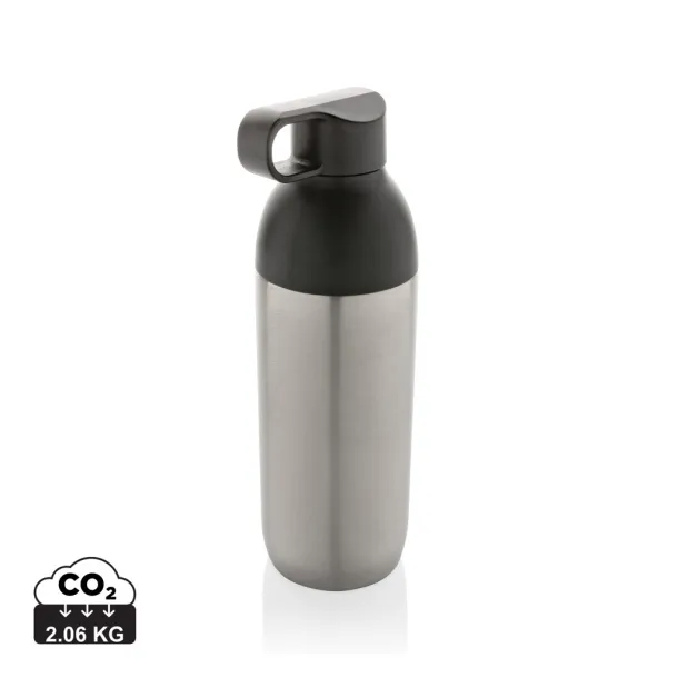  Flow RCS recycled stainless steel vacuum bottle - XD Xclusive Silver 