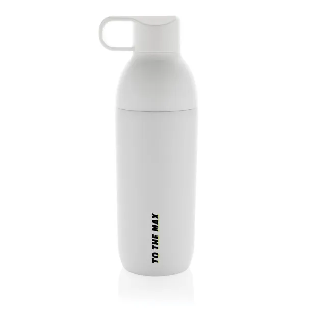  Flow RCS recycled stainless steel vacuum bottle - XD Xclusive White 