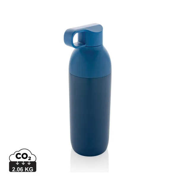  Flow RCS recycled stainless steel vacuum bottle - XD Xclusive blue 