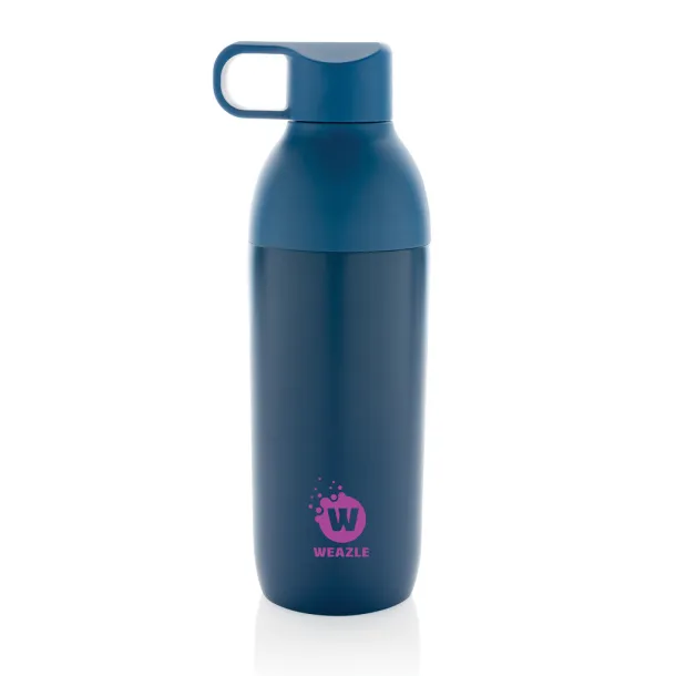  Flow RCS recycled stainless steel vacuum bottle - XD Xclusive blue 