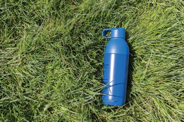  Flow RCS recycled stainless steel vacuum bottle - XD Xclusive blue 