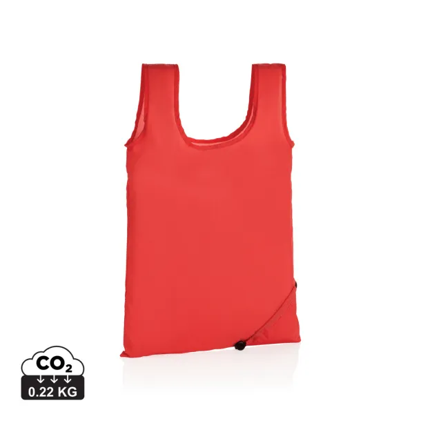  Impact AWARE™ RPET 190T sklopiva torba za kupovinu - XD Collection Crvena 