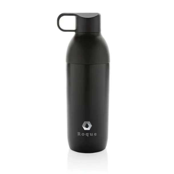  Flow RCS recycled stainless steel vacuum bottle - XD Xclusive Black 