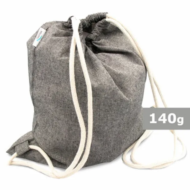  Recycled cotton drawstring bag B'RIGHT A69F99