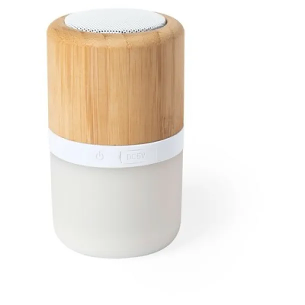  Wireless speaker 3W, LED light brown