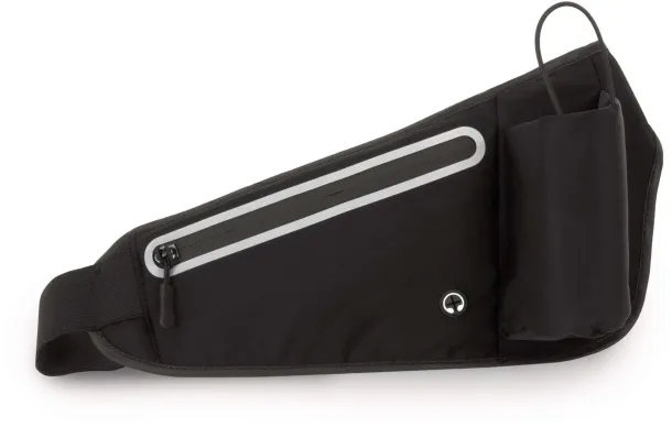  HIP BAG WITH BOTTLE CARRIER - Kimood Black