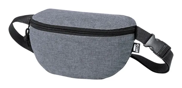 Parks RPET waist bag ash grey