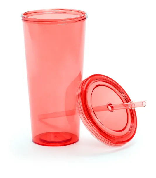 Combler čaša, 750 ml Crvena