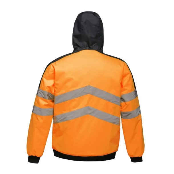  HI-VIS PRO BOMBER JACKET - Regatta Orange Navy