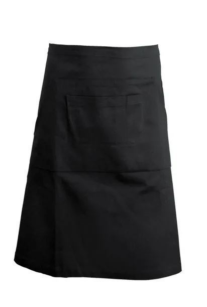  COTTON LONG APRON - Kariban Black