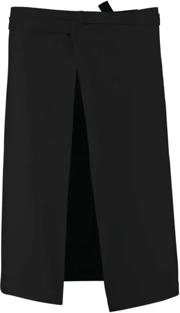  COTTON LONG APRON - Kariban Black