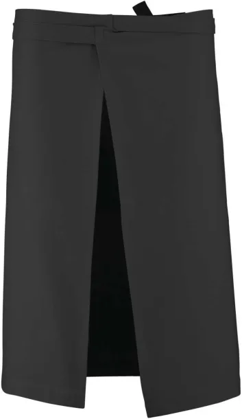  COTTON LONG APRON - Kariban Tamno siva