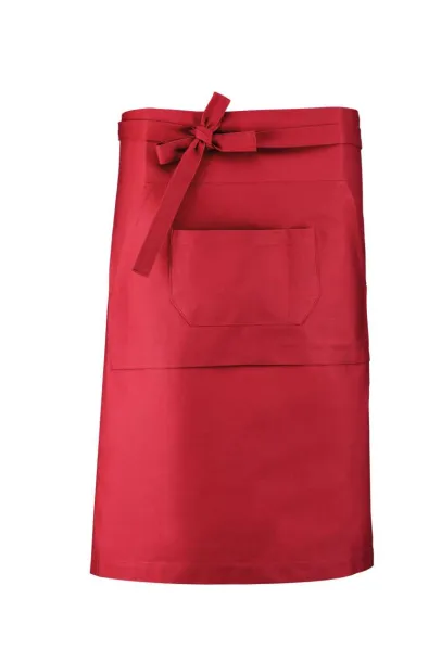  COTTON LONG APRON - Kariban Red