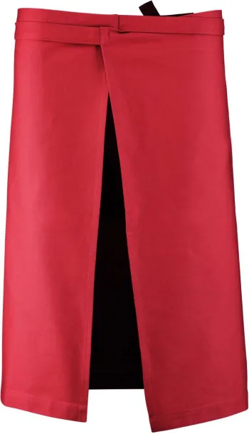  COTTON LONG APRON - Kariban Red