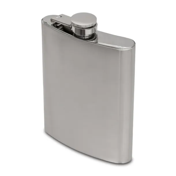 LUCAN hip flask gift set Silver