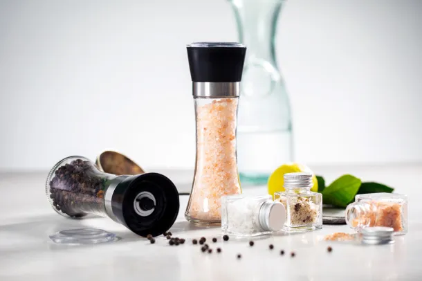 Sazon salt and pepper mill set Transparent