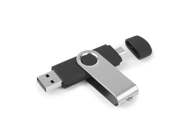 SMART OTG USB flash memorija 8GB - PIXO Srebrna