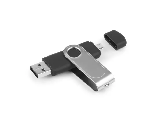 SMART OTG USB flash memorija 8GB - PIXO Mat metal