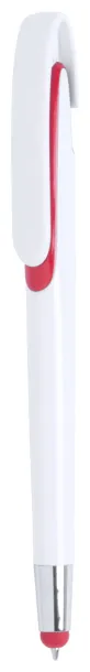 Zalem touch ballpoint pen Red White